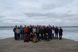 Group picture at the Spring School at the Fleesensee